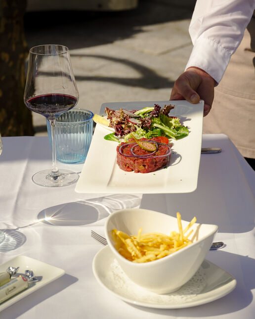 Brasserie du Château im Schloss Bottmingen